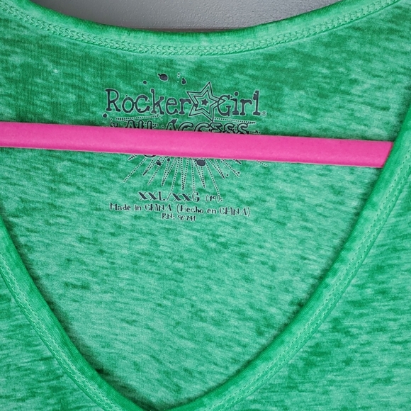 💜 2 for $30 💜 NEW "ON THE NAUGHTY LIST" Rockergirl XXL - Picture 4 of 7
